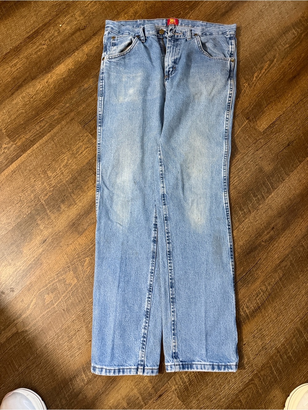 Wrangler Light Blue Straight Jeans